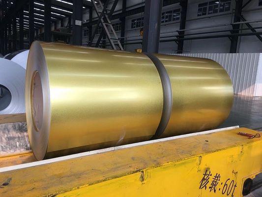 0.65x1000ملم بطاقة الفولاذ المغلفة AZ110 بطاقة معدنية مغلفة للجدار المقاوم للصوت