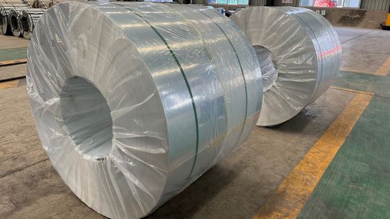 AZ150 AFP الفولاذ الألومنيوم الزنك لفائف 600-1500mm العرض ASTM A653