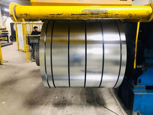SGC570 G550 SPCC الفولاذ المقاوم للصدأ C-Profile / C-Channel / Purlin / Light Steel House Steel Slit Coils الشرائط الفولاذية الشائكة