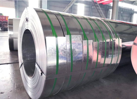 أنابيب مغلفة باستخدام 0.50*182mm قطعة الصلب المغلفة شريط Gi شريط Gp Slit Coil