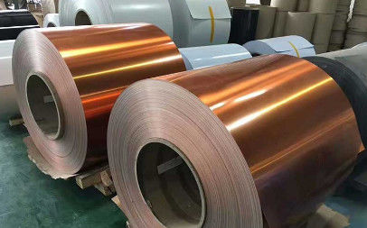 A1100 A3003 A1050 PE ألومنيوم طلاء الملفوفات الوردية ورقة 1240mm 1200mm
