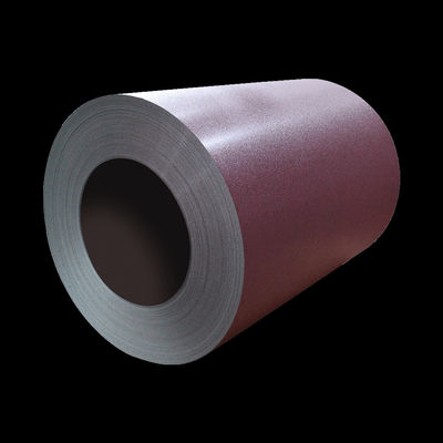 600-1250mm النسيج متطابقة الفولاذ المرسوم مسبقاً HDP ألوان صفيحة الفولاذ