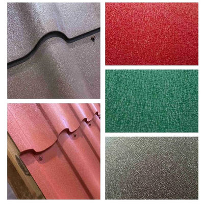 Z120 JIS G3313 صفيحة فولاذية ملونة ملونة PPGL Beckers
