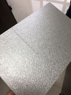 AFP AZ120+/-20 لفائف الفولاذ المزيت ASTM A792M CS-B 55% الألومنيوم 43.5% الزنك 1.5% Si Galvalume Steel Spangle العادية