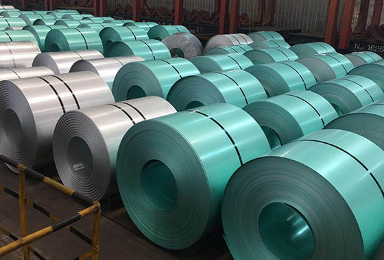 ASTM A792 SS50 الفولاذ الهيكلي الملفوفات الفولاذية الالوزينكية المكرومة غير المكشوفة