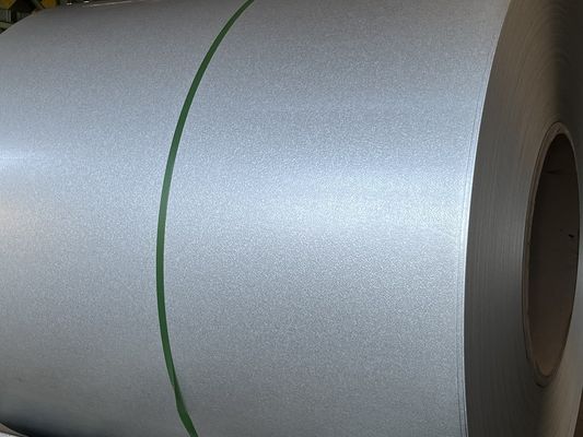 ASTM A792M CS-B AZM150+/-20 الملفات الفولاذية الالوزينكية 55% الألومنيوم 43.5% الزنك 1.5% سي Galvalume Steel Spangle العادية