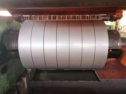G550/SGC570 الفولاذ الالوزينك Galvalume Slit Steel Coil 0.95*168mm AZ150 معالجة AFP