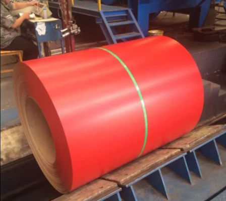 الفولاذ المسبق الطلاء AZ120 PPGL الفولاذ الملفوف SMP DX51D لألواح الحائط المعدنية 20 سنة ضمان الطلاء المضاد للخدوش