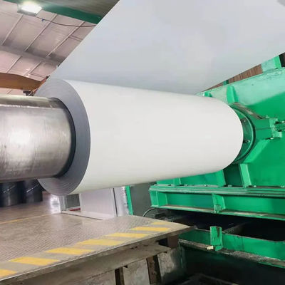 Z40~Z275 G/m2 DX51D+Z مطلية مسبقاً / PPGI / Z60g طول فولاذ مغلف بالألوان 0.20-1.70mm