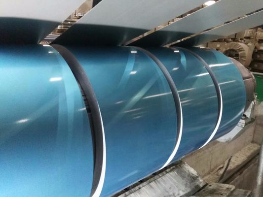 0.95*168ملم AFP 55%Aluzinc Steel Coil Light Steel House G550 Steel Structural Steel AZ150 Galvalume Steel Coil Anti-Finger Prin ويتم استخدامها في جميع أنحاء العالم