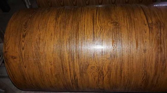 PVDF حبوب الخشب 3003H24 الملمس الألومنيوم طباعة طلاء طلاء 50 سنة الضمان طباعة طلاء طلاء طلاء