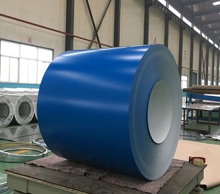 RAL5020 المحيط الأزرق PE HDP PVDF لون مغلفة الملفات الألومنيوم 3003 H24 H26 100MEK المقاومة