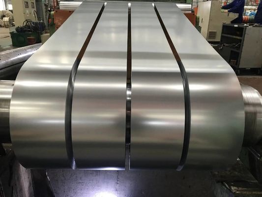 صلبة عالية Z80g مطلية بالزنك المغمورة باللونزينك الحارة المصقولة الفولاذية المعدنية الشريط المنفصل للفول ISO 9001-2008،SGS،CE،BV